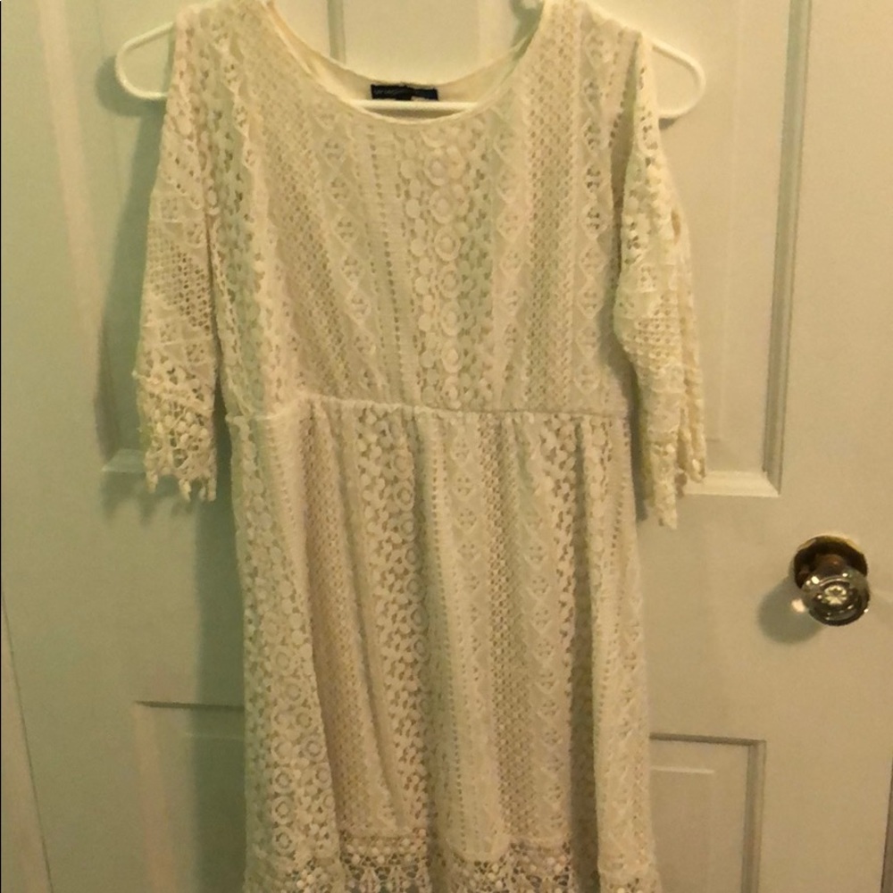 White dress